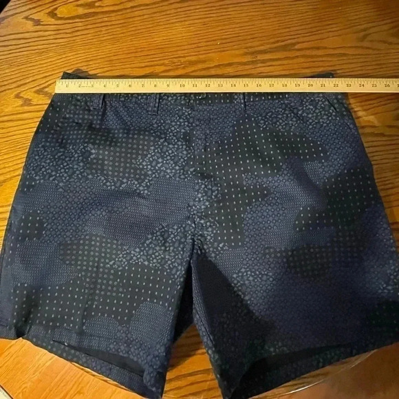 Roundtree & Yorke Size 46 x 7” Shorts Flat Front Drawstring Paisley Print NEW - Picture 9 of 11